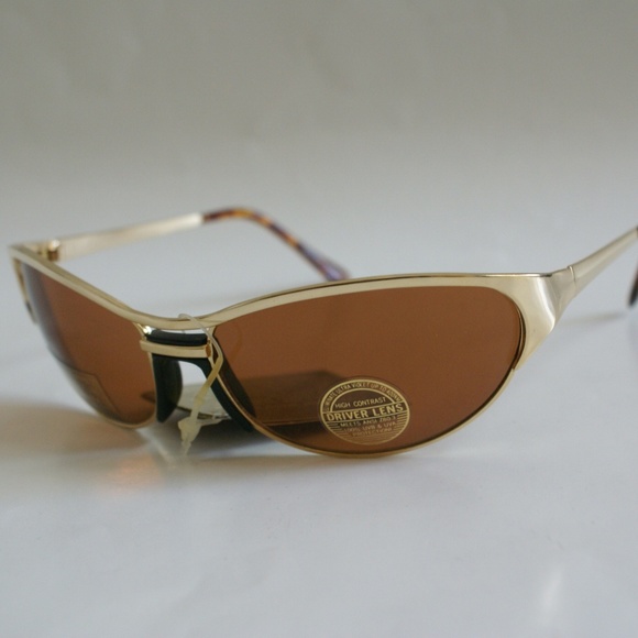 Vintage NWT Sports wrap metal frame Coppermax lens tech sunglasses - Picture 2 of 4